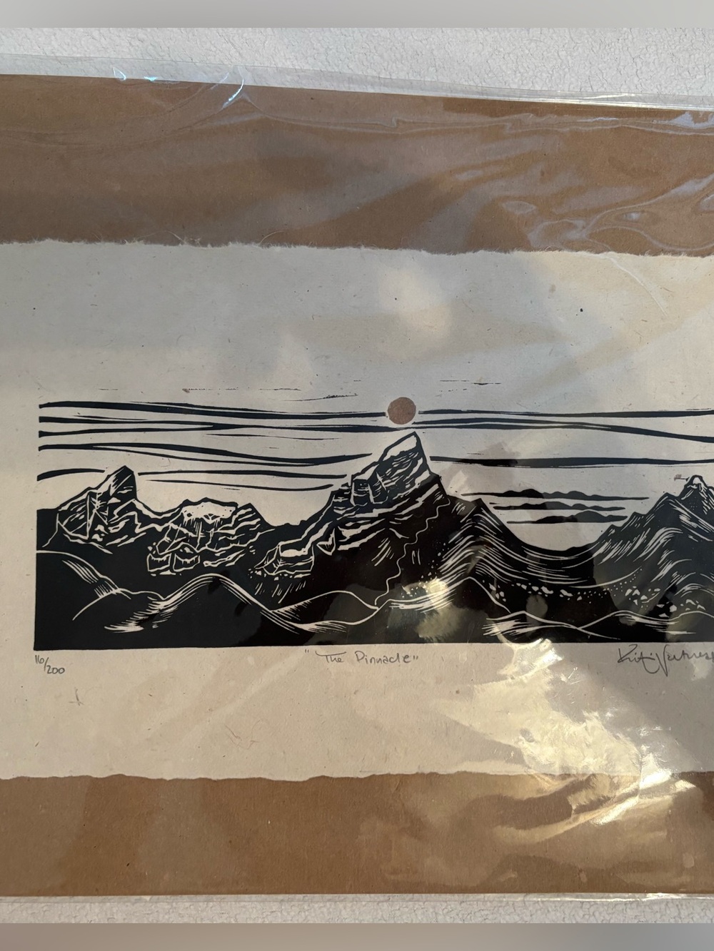 The Pinnacle Alaskan print New